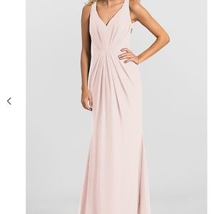 Hayley Paige Occasions 5651 Bridesmaid Dress blush